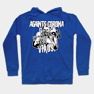 againts corona Hoodie